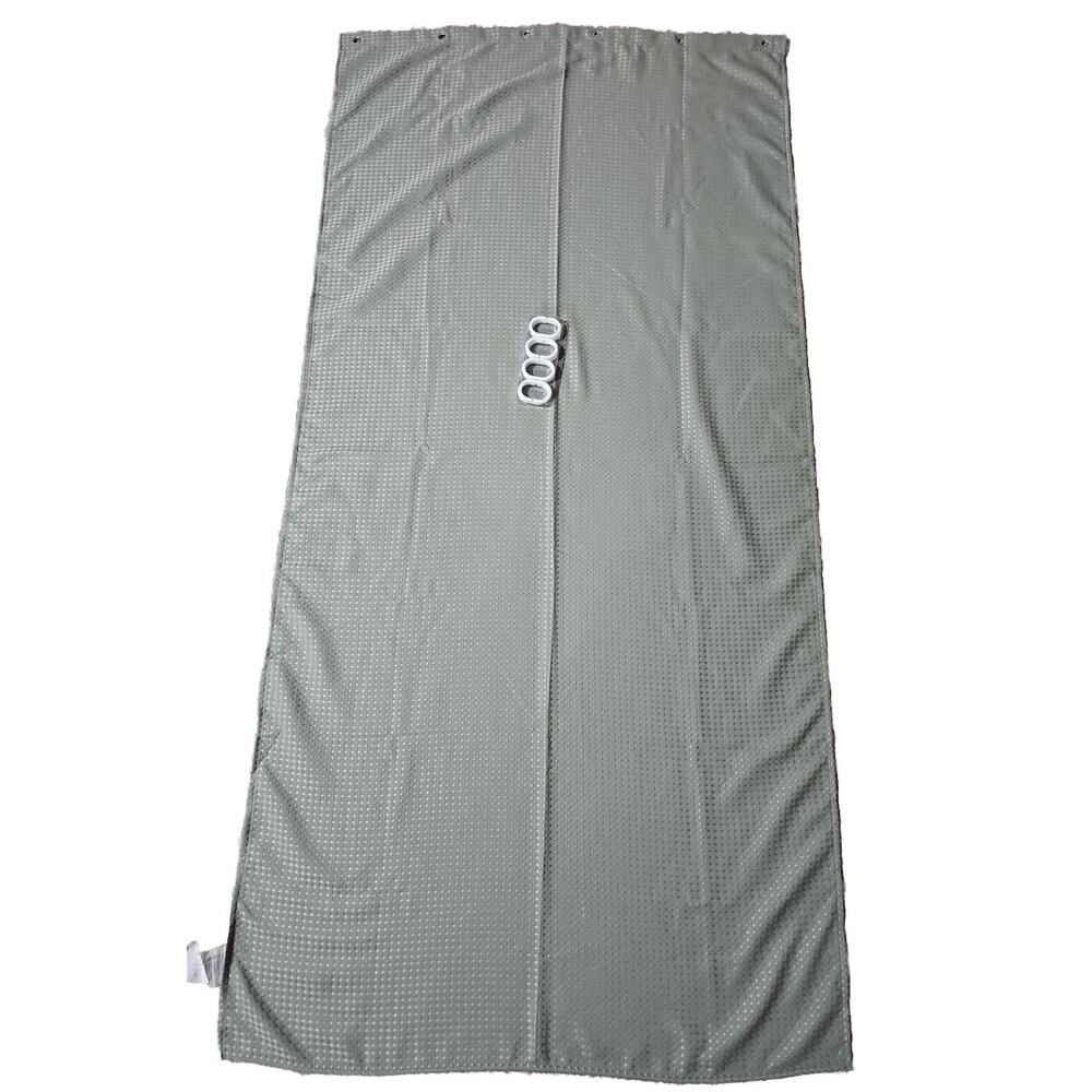 *NEW* Dynamene Shower Curtain 36"W×72"L Light Green Y36